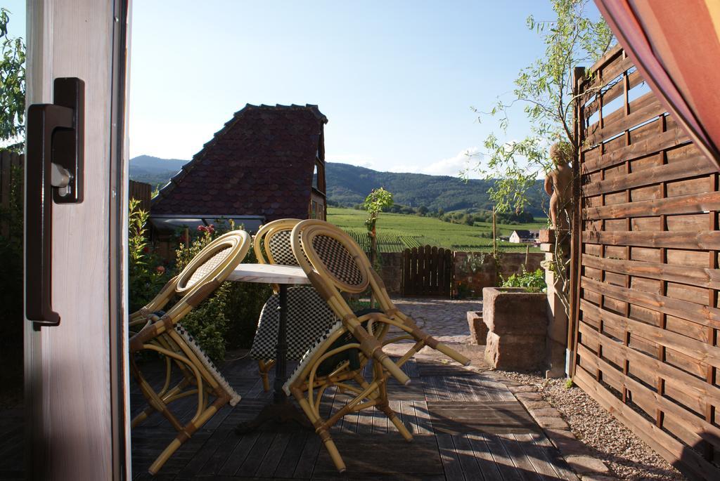 Hotel Restaurant Le Schlossberg Zellenberg Kamer foto