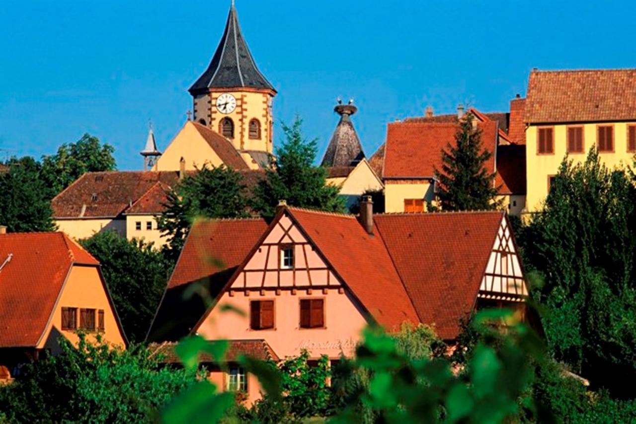 Hotel Restaurant Le Schlossberg Zellenberg Buitenkant foto
