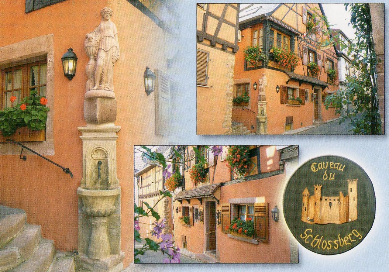 Hotel Restaurant Le Schlossberg Zellenberg Buitenkant foto