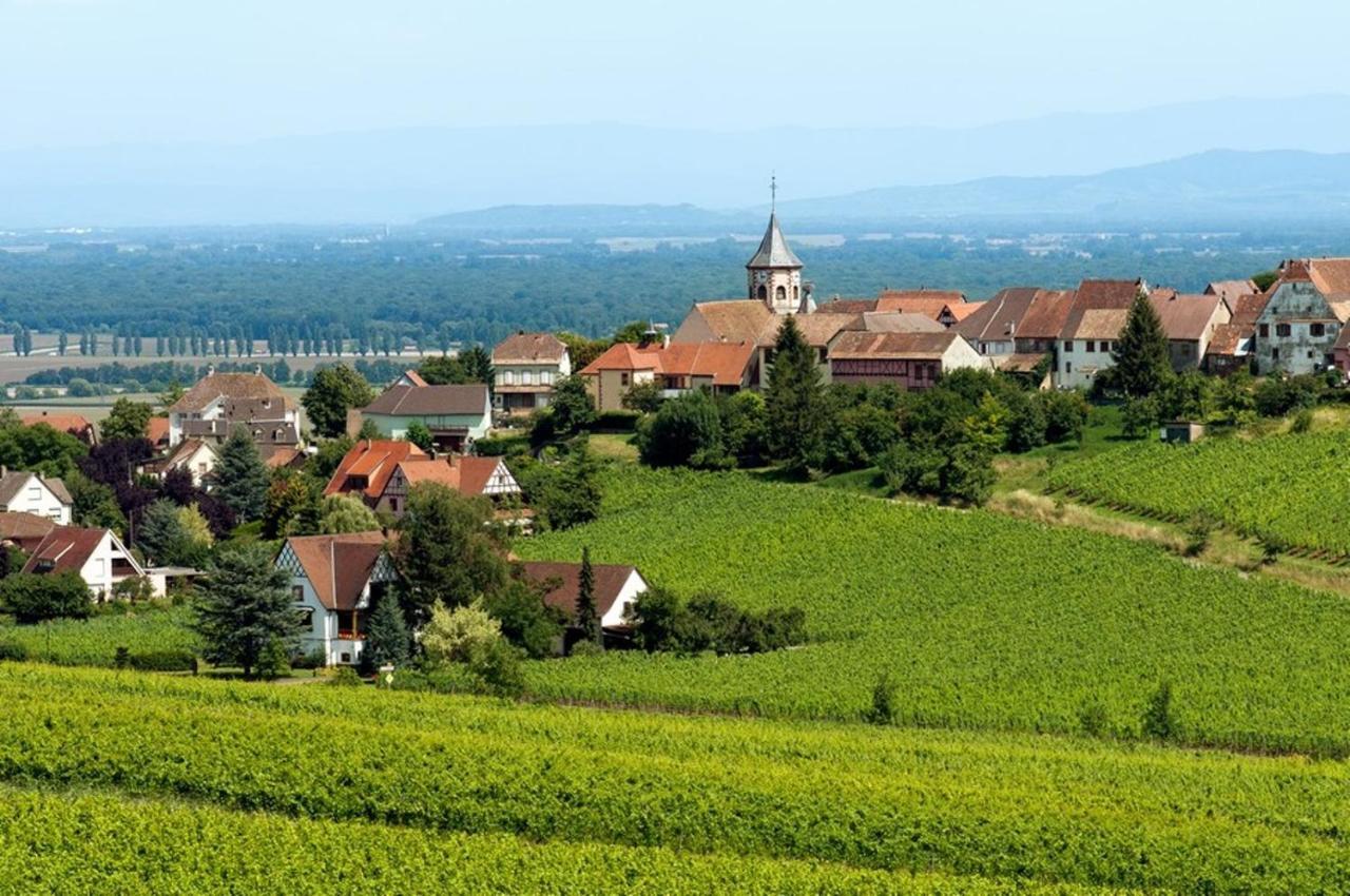 Hotel Restaurant Le Schlossberg Zellenberg Buitenkant foto